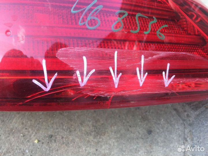 Фонарь наружный правый Mercedes-Benz M-Class W166