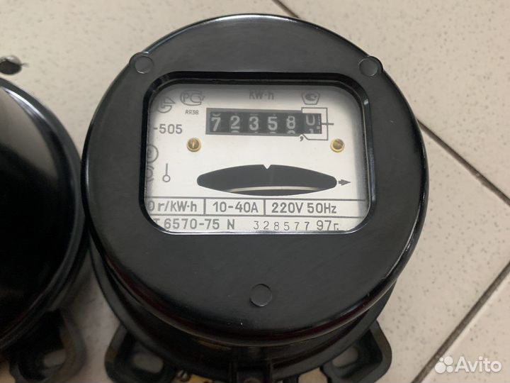 Счетчик СССР ретро электрический