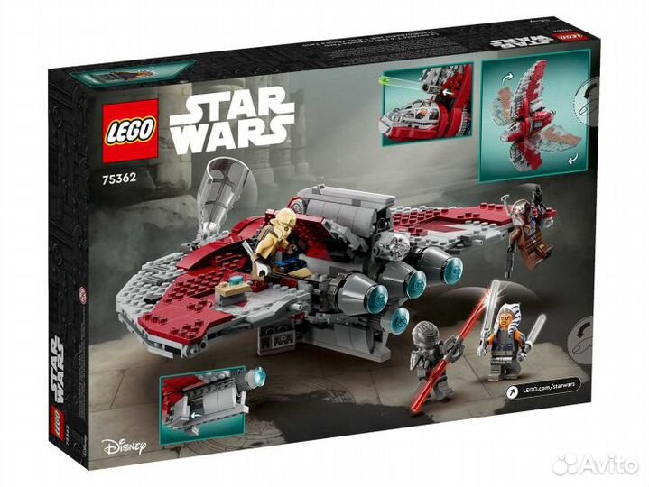 Lego Star Wars 75362 Джедайский шаттл Т-6 Асоки