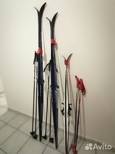 Беговые лыжи Fischer (комплект)