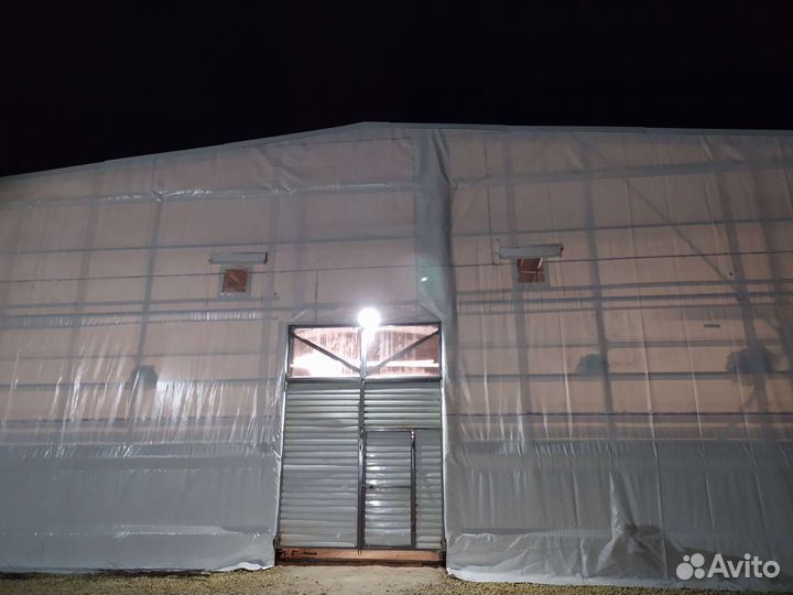 Изготовление тентов для ангара