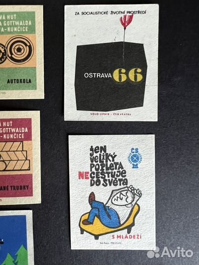 Спичечные этикетки Чехословакия