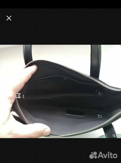 Сумка женская натуральная кожа черная