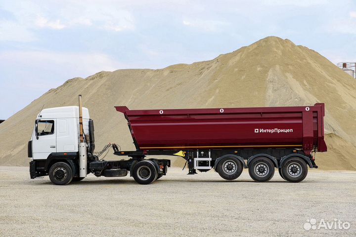 Полуприцеп самосвальный ИнтерПрицеп 853332, 2023