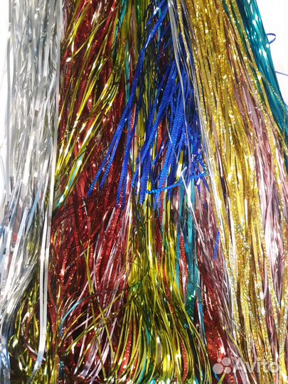 Дождик новогодний