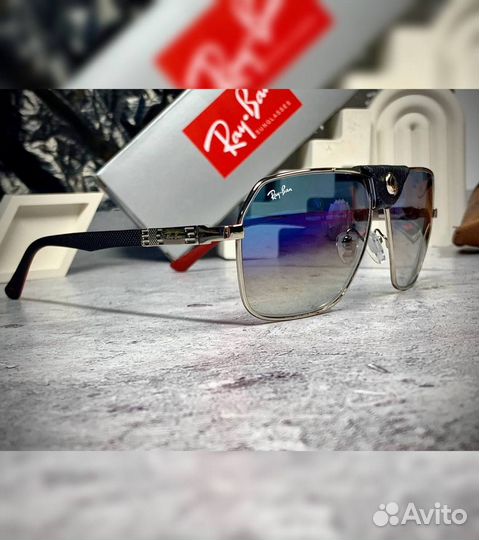 Очки Ray Ban Aviator градиент