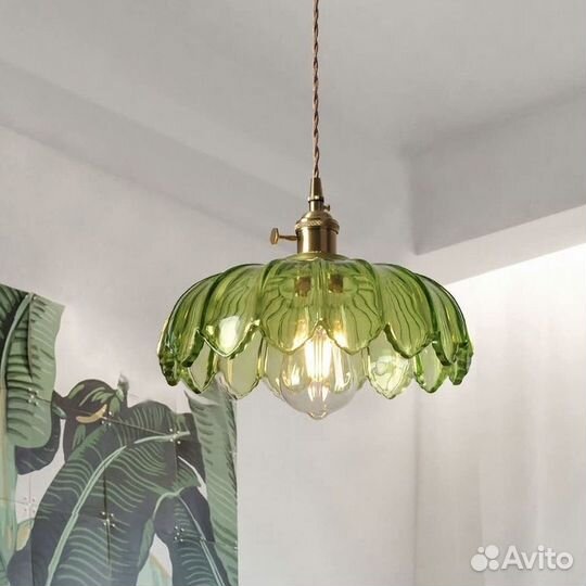 Люстра подвесная в винтажном стиле