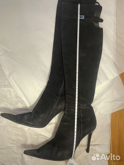 Ботфорты натуральная кожа 35