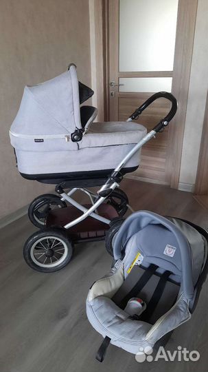 Коляска Peg-Perego 3в1 на 2х шасси