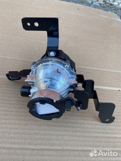 Противотуманные фары линзы Hyundai Solaris 2 рест