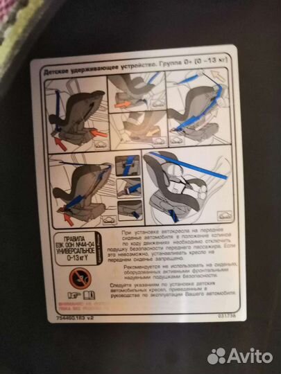 Детское автокресло 9 до 36 кг isofix