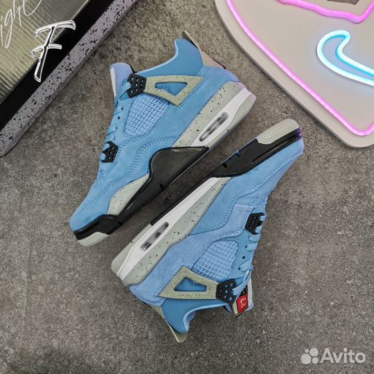 Кроссовки Nike Air Jordan 4 Retro University Blue