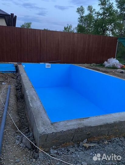 Бассейн из полипропилена 4м*3м*1,5м