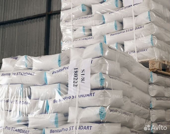 Бентонит bentopro от 1 тонны