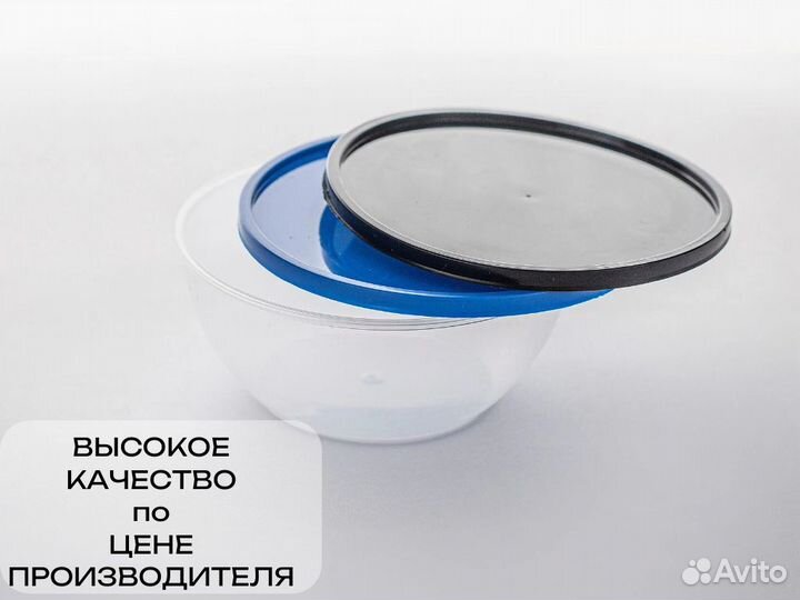 Пластиковая посуда для упаковки продуктов