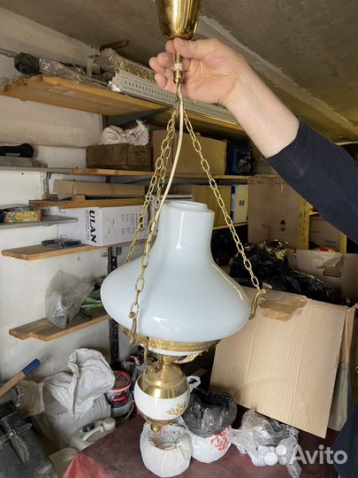 Люстра потолочная бу