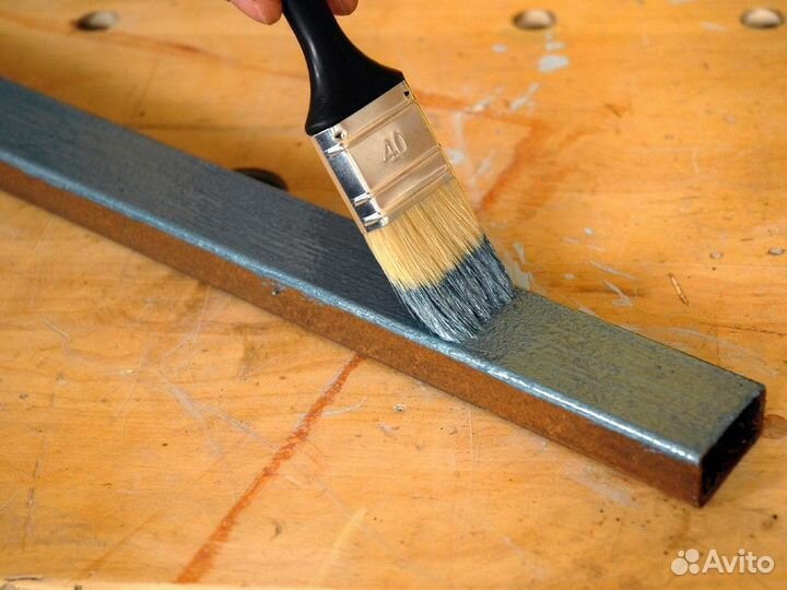 Покраска металла, Подработка