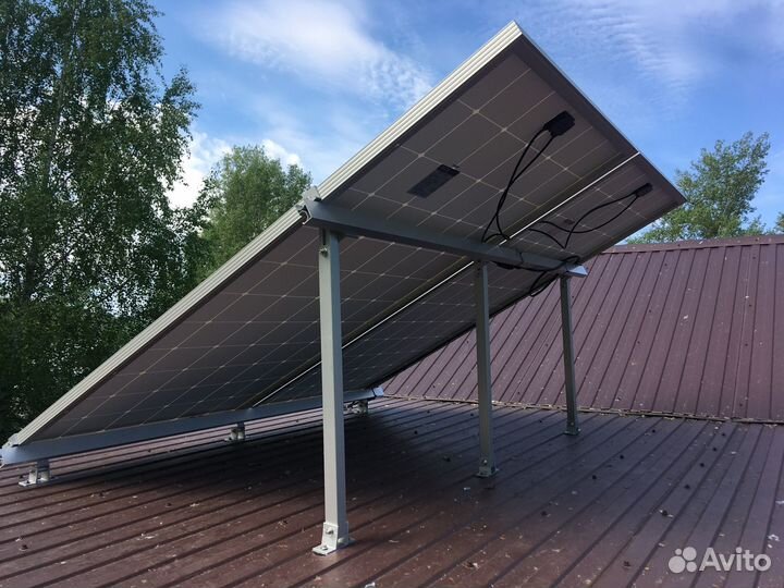 Солнечная батарея для питания дачного дома
