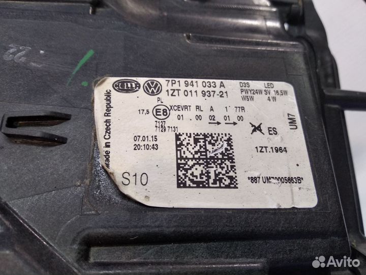 Фара левая Touareg NF