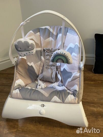 Шезлонг amarobaby с вибрацией