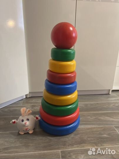 Детская пирамидка большая