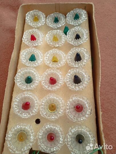 Елочная гирлянда СССР