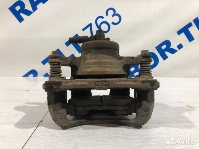 Суппорт передний левый chevrolet aveo T250 1.4 мт