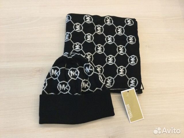 Шапка+шарф Michael Kors, комплект новый