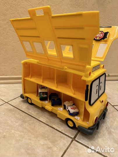 Игрушка автобус автопарк