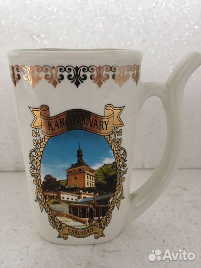 Кружка-поильник для минеральной воды Вазы