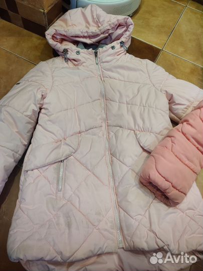 Куртки для девочки 7-10 лет