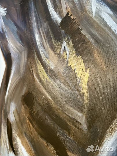 Картина интерьерная на холсте фигура девушки