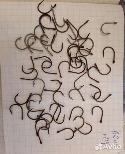 Рыболовные снасти СССР, крючки, мормышки