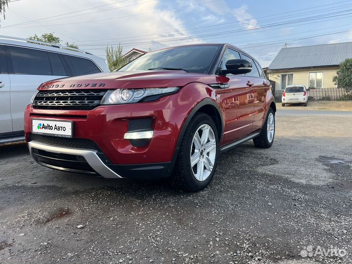 Land Rover Range Rover Evoque 2.0 AT, 2012, 213 000 км