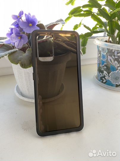 Чехол Samsung Soft Clear Cover A32 Black