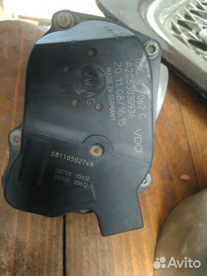 Дроссельная заслонка VW джетта 5/1.4TSI Caxa