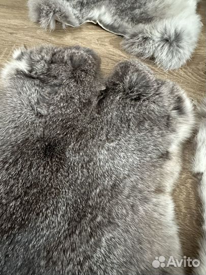 Шкурки кролика 7 штук