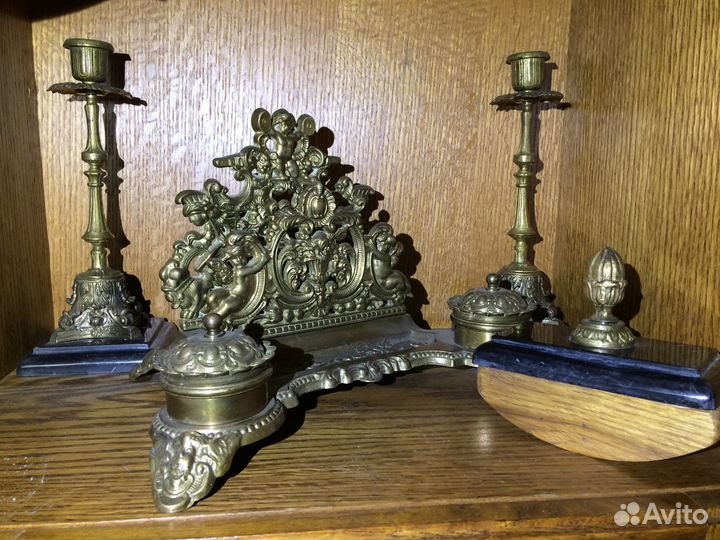 Письменный антикварный набор