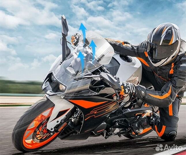 Дефлектор на мотоцикл