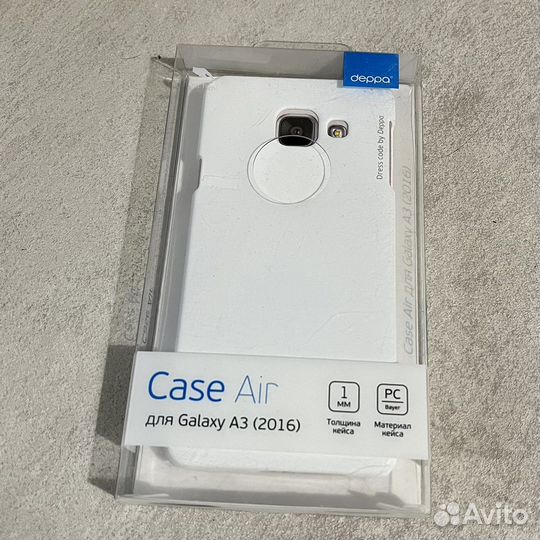 Чехол Samsung A3 (2016) новый