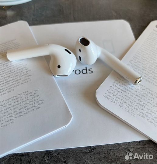 Беспроводные наушники apple airpods 2