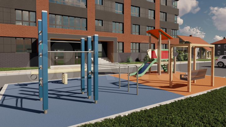 1-к. квартира, 45,8 м², 1/5 эт.