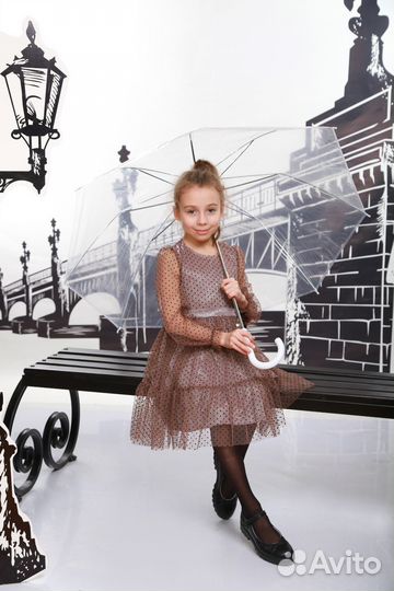 Платье нарядное, 122-128