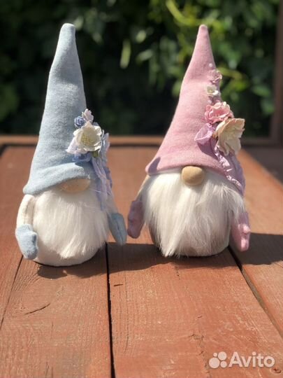 Гномики ручной работы высота 28 см