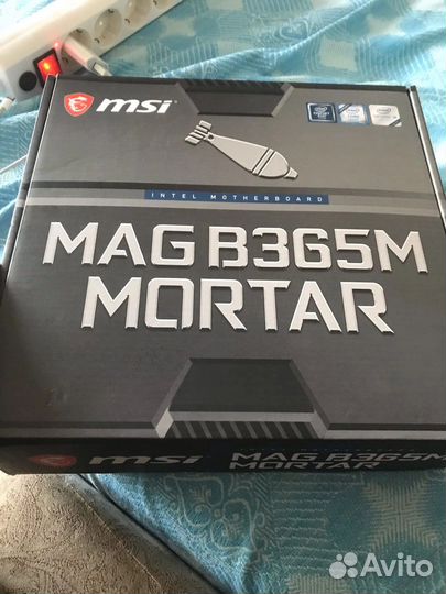 Метеринская плата msi mag b365m mortar