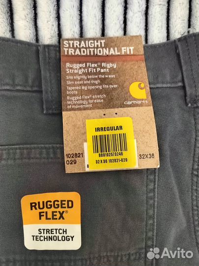 Джинсы муж. Carhartt stretch traditional FIT 32X36