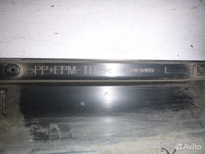 Накладка на порог левая suzuki grand vitara 2015