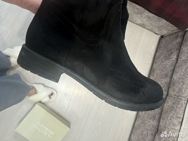 Сапоги ботфорты женские