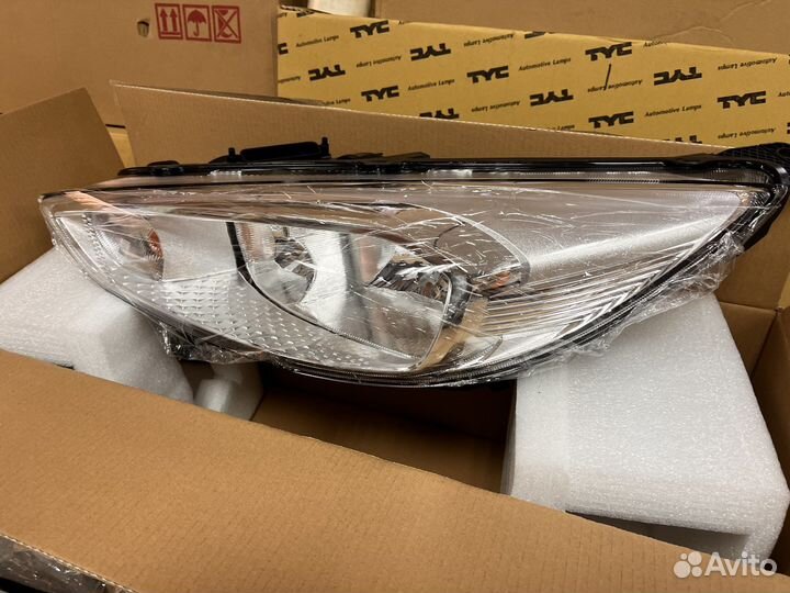 Фара Ford Focus 3 рестайлинг хром