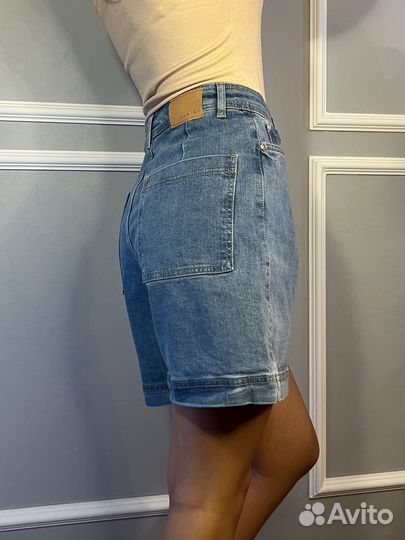 Женские джинсовые шорты 42 zarina новые